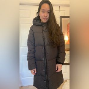 Comfy J.Crew Down Jacket - Black - XS/M